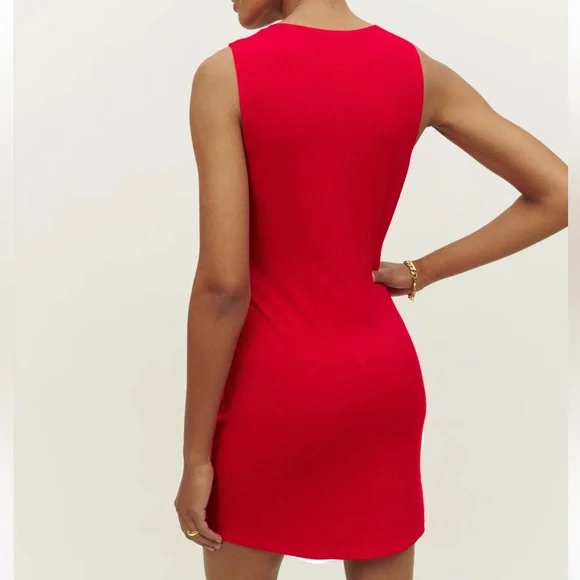NWOT Reformation Neil Knit Dress - Picture 3 of 6